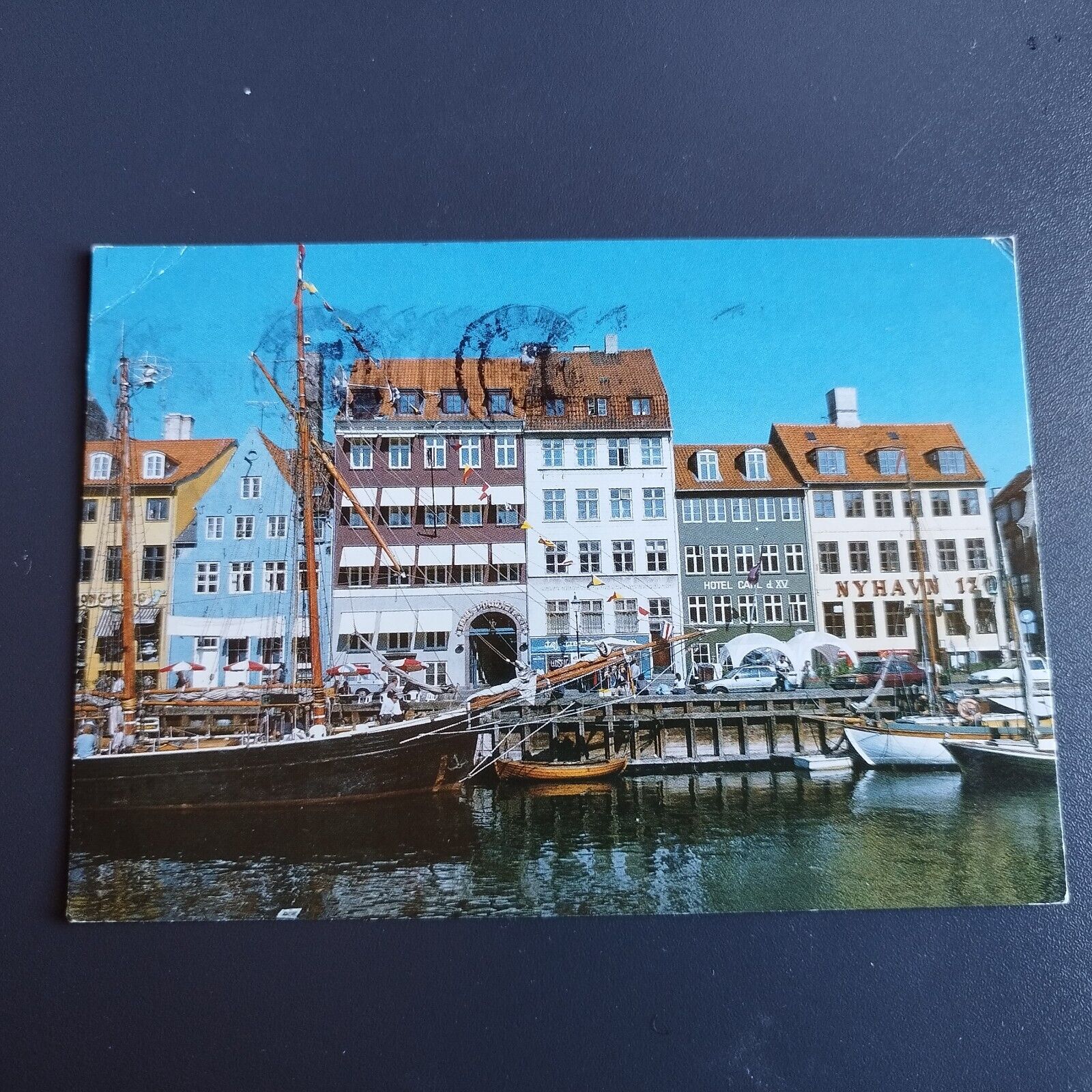 Denmark Copenhagen Nyhavn - Posted 1991