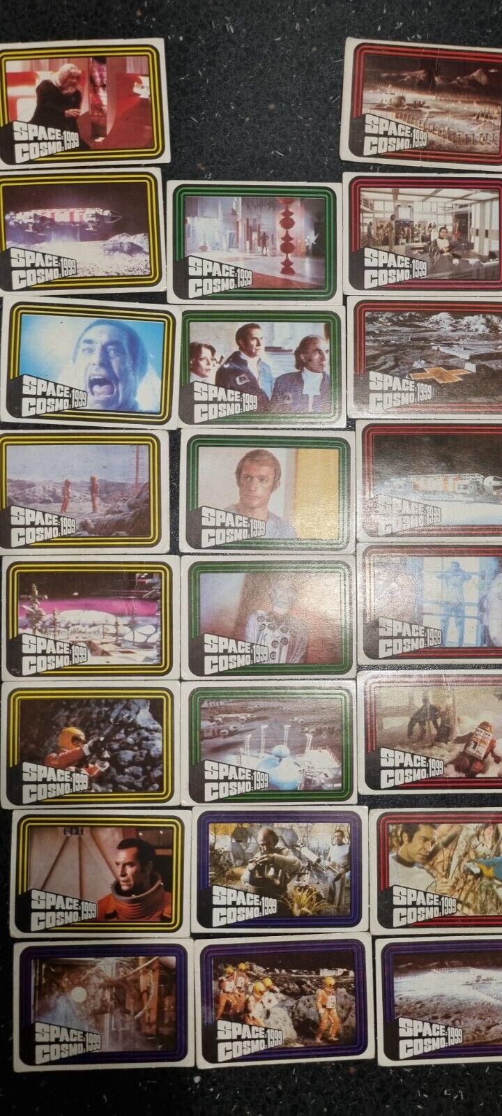 SPACE: 1999 "COSMOS: 1999" Card Set by Monty Gum (1976) 61 cards