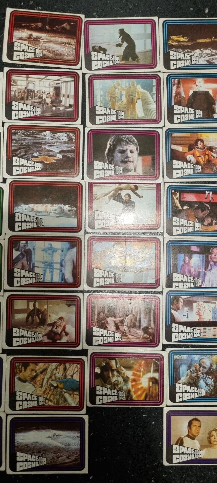 SPACE: 1999 "COSMOS: 1999" Card Set by Monty Gum (1976) 61 cards