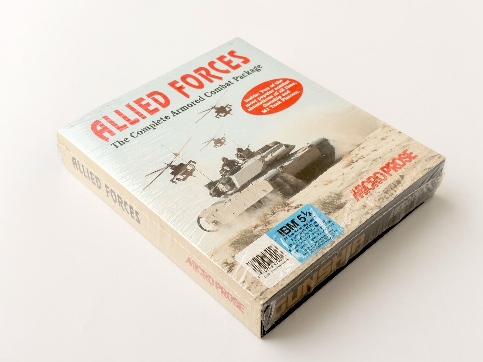 Allied Forces: The Complete Armored Combat - MicroProse - 1991 / IBM PC - NIB