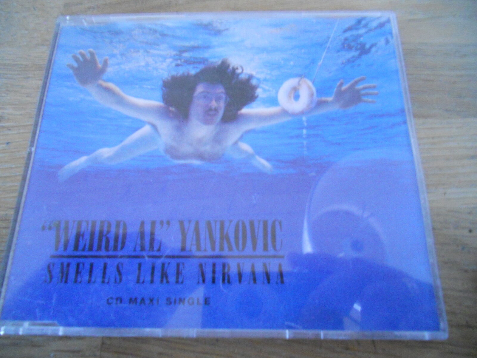 WEIRD AL YANKOVIC SMELLS LIKE NIRVANA 3 TRACK 1992 CD SINGLE SCOTTI BROS RECORDS