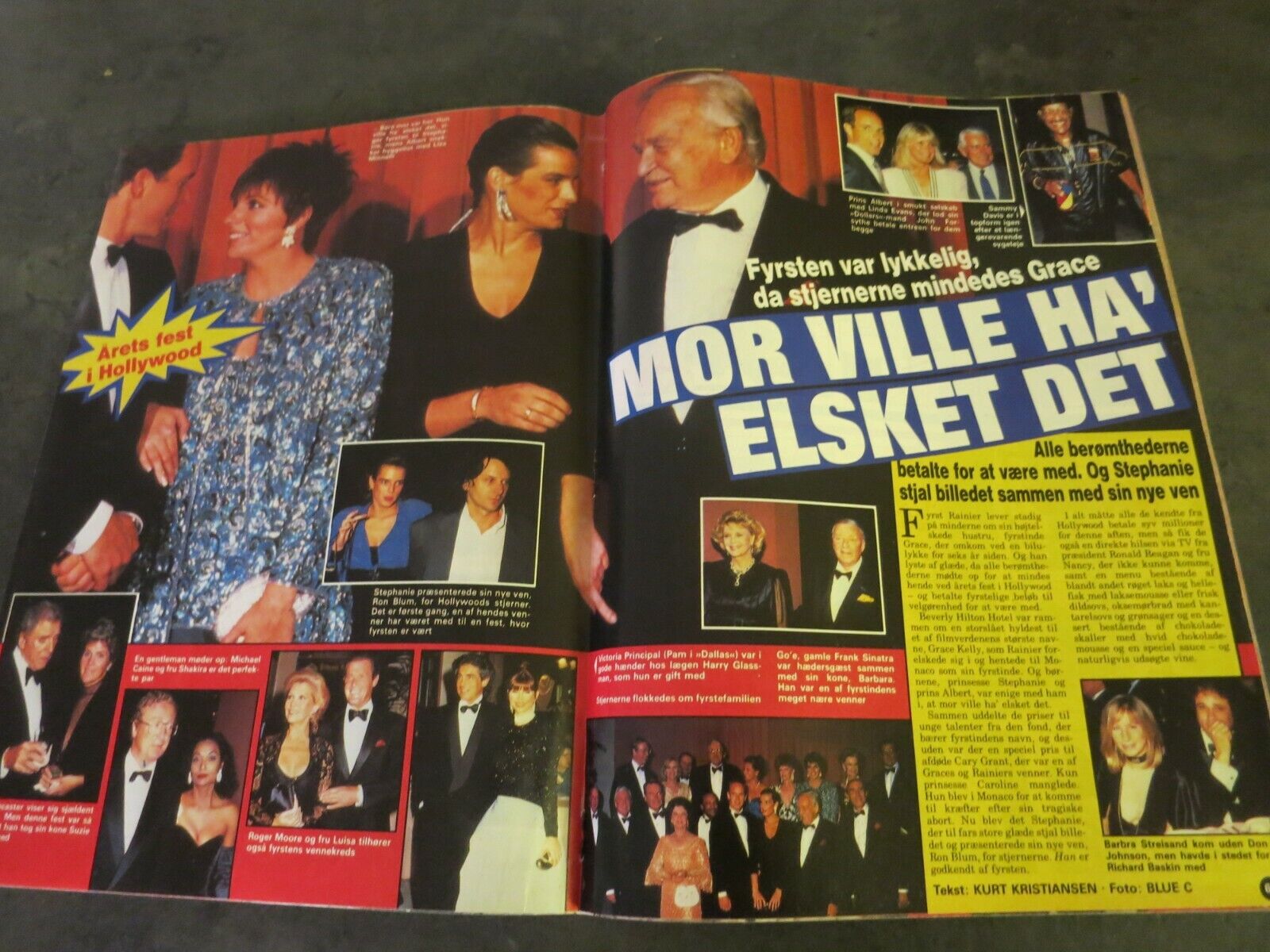 Mag MICHAEL JACKSON Diana CAROLINE Brigitte Nielsen STEPHANIE Liza Minnelli Q22