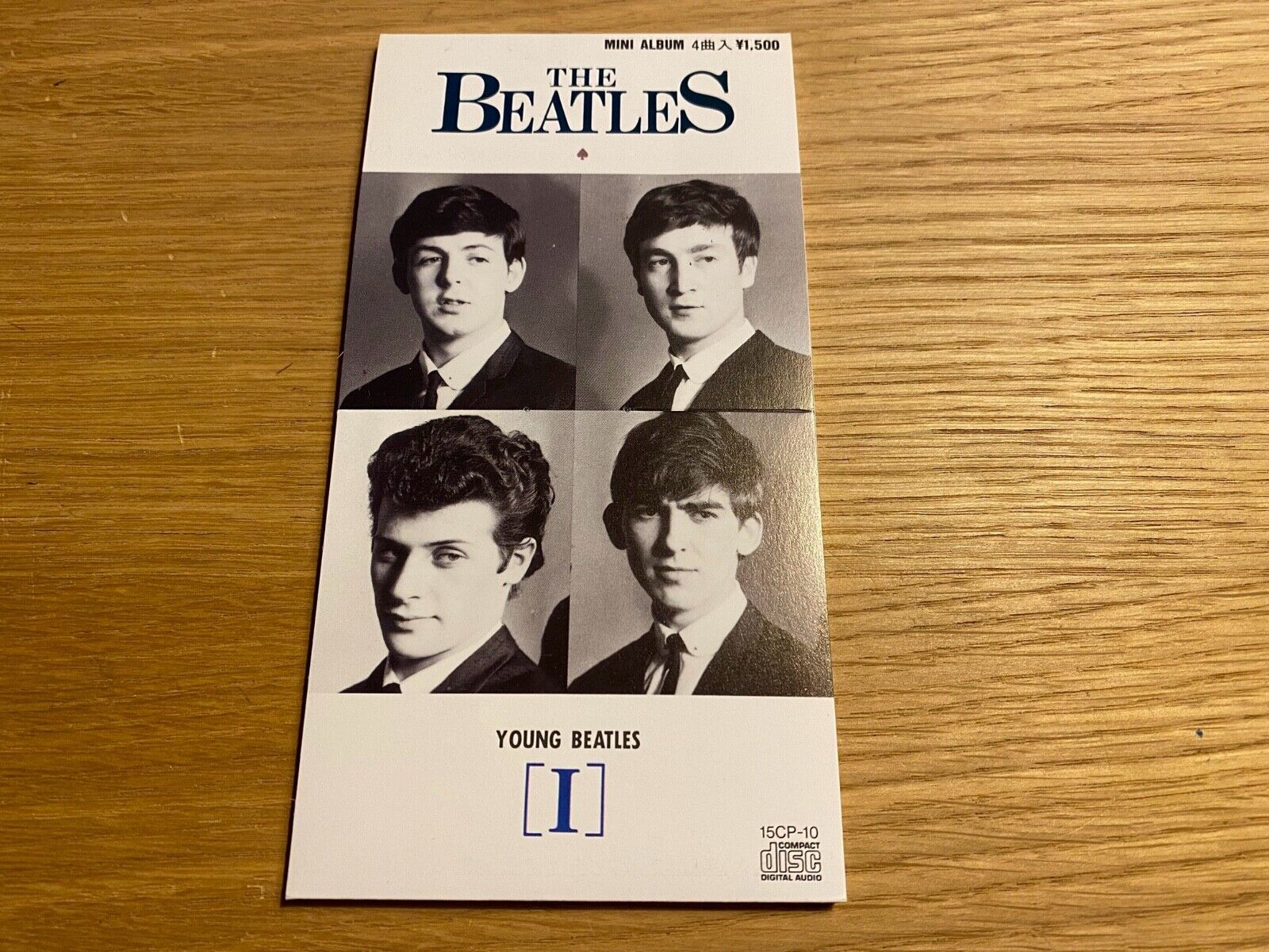 THE BEATLES "YOUNG BEATLES 2" 4 TRACKS MINI CD ALBUM JAPAN MONO 1988 TEICHIKU***