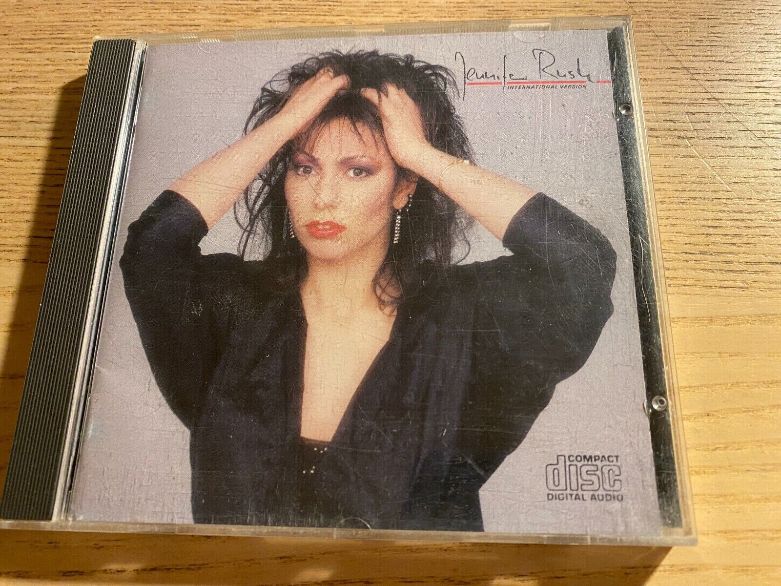 JENNIFER RUSH "INTERNATIONAL VERSION" 1984 CD ALBUM CBS RECORDS 10 TRACK AUSTRIA