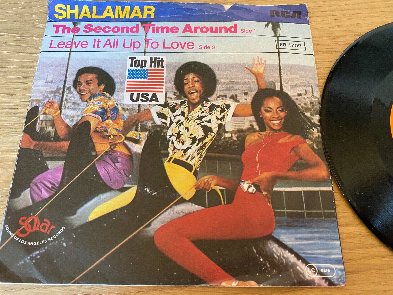 SHALAMAR "THE SECOND TIME AROUND/LEAVE IT ALL UP TO LOVE" 1979 RCA VICTOR VINYL*