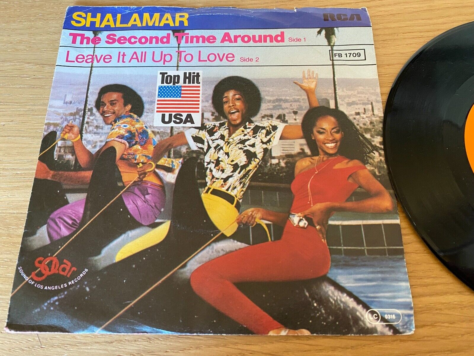 SHALAMAR "THE SECOND TIME AROUND/LEAVE IT ALL UP TO LOVE" 1979 RCA VICTOR VINYL*