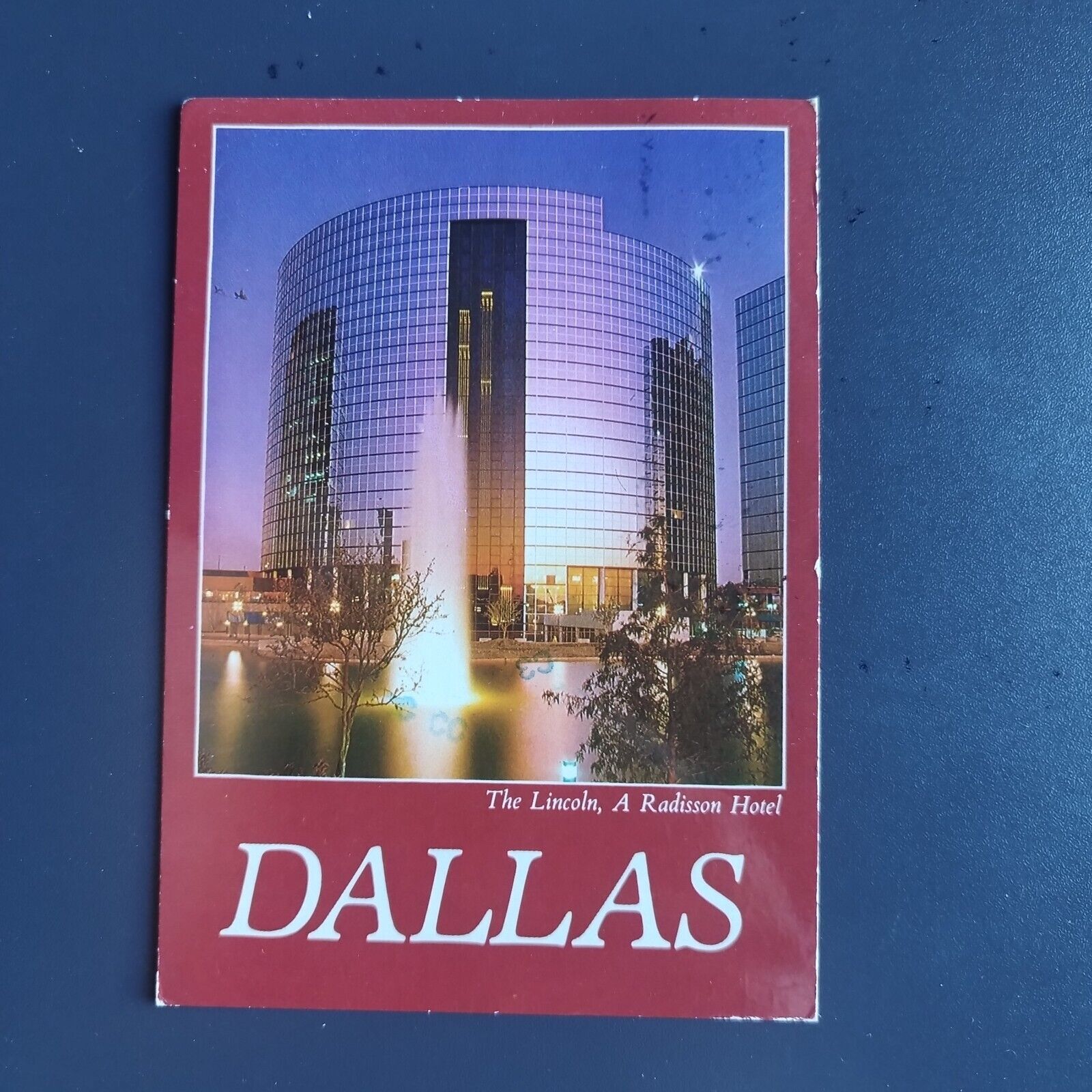 Texas The Lincoln A Radisson Hotel in Dallas - 1989