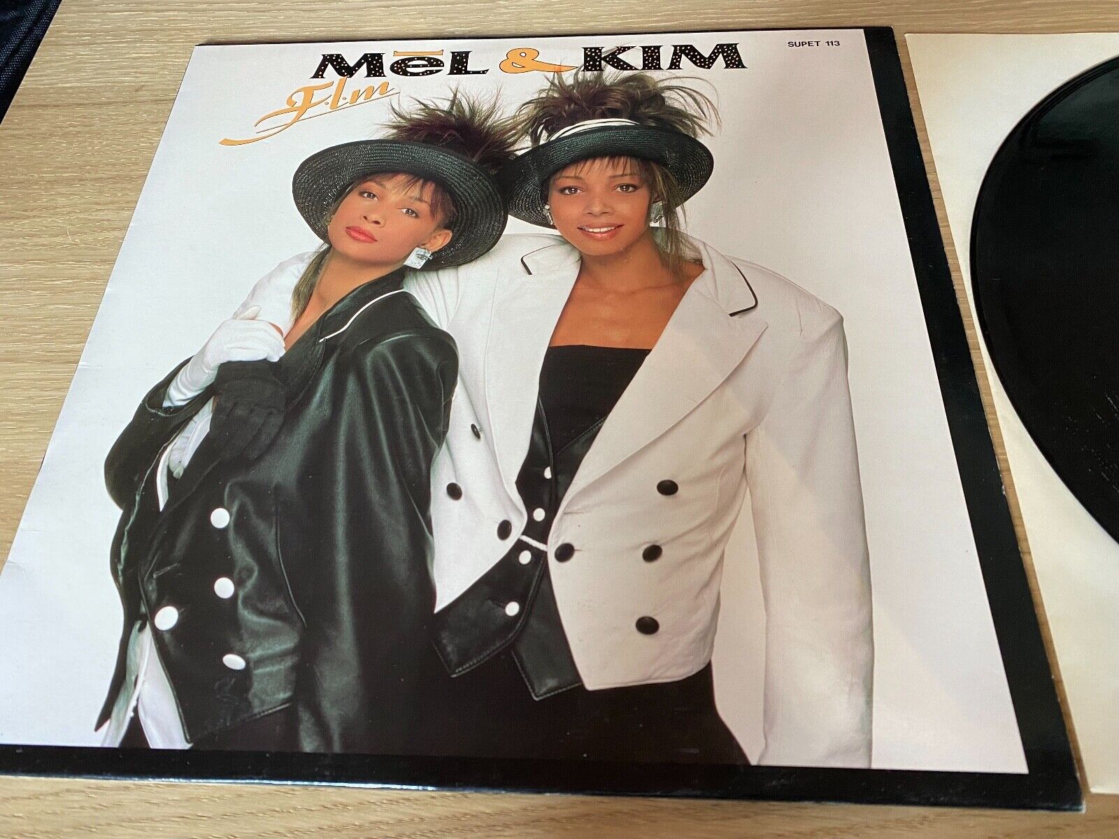 MEL  KIM "FLM" SANNI RECORDS 1987 SPANISH PRESS MAXI SINGLE 45 RPM SGAE 3 TRACK