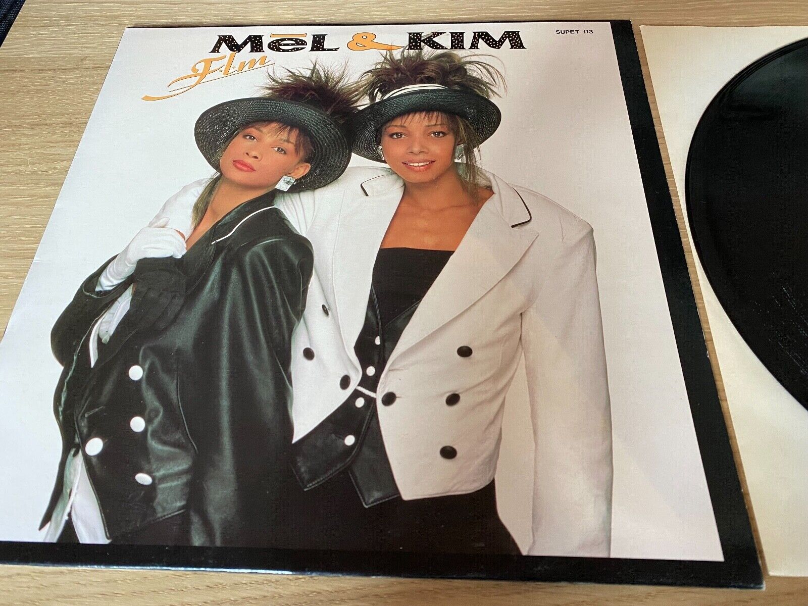 MEL  KIM "FLM" SANNI RECORDS 1987 SPANISH PRESS MAXI SINGLE 45 RPM SGAE 3 TRACK