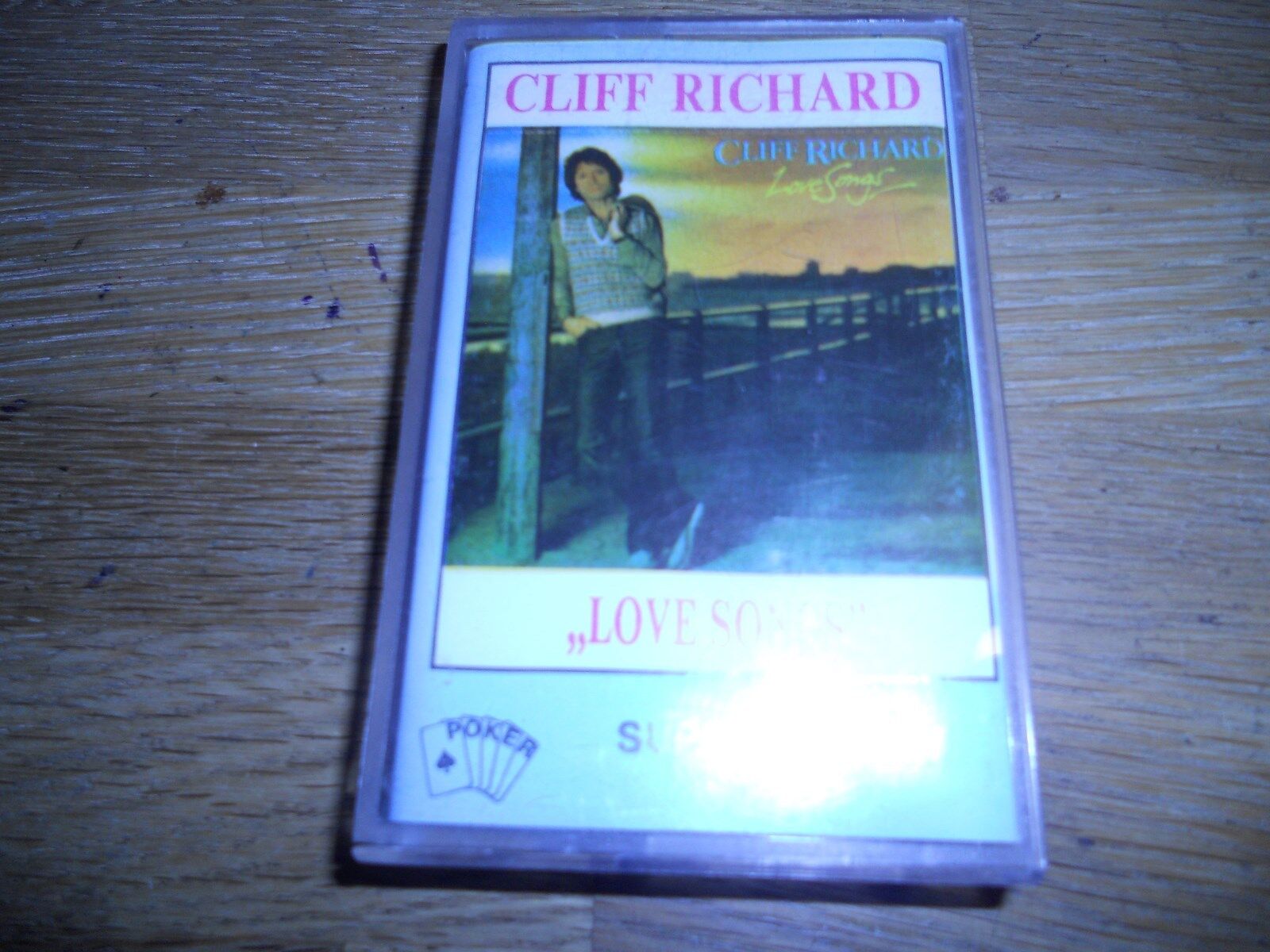 CLIFF RICHARD "LOVE SONGS" MUSIC TAPE POKER RECORDS SUPER QUALITY ZAIKS/BIEM RAR