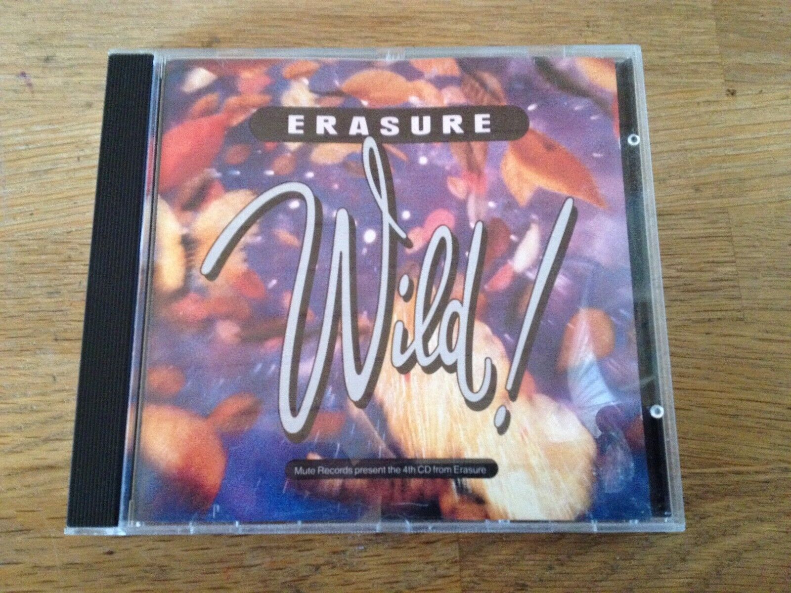 ERASURE "WILD!" 1998 CD 11 TRACKS MUTE RECORDS LTD BIEM / NCB MED IN SWEDEN OOP