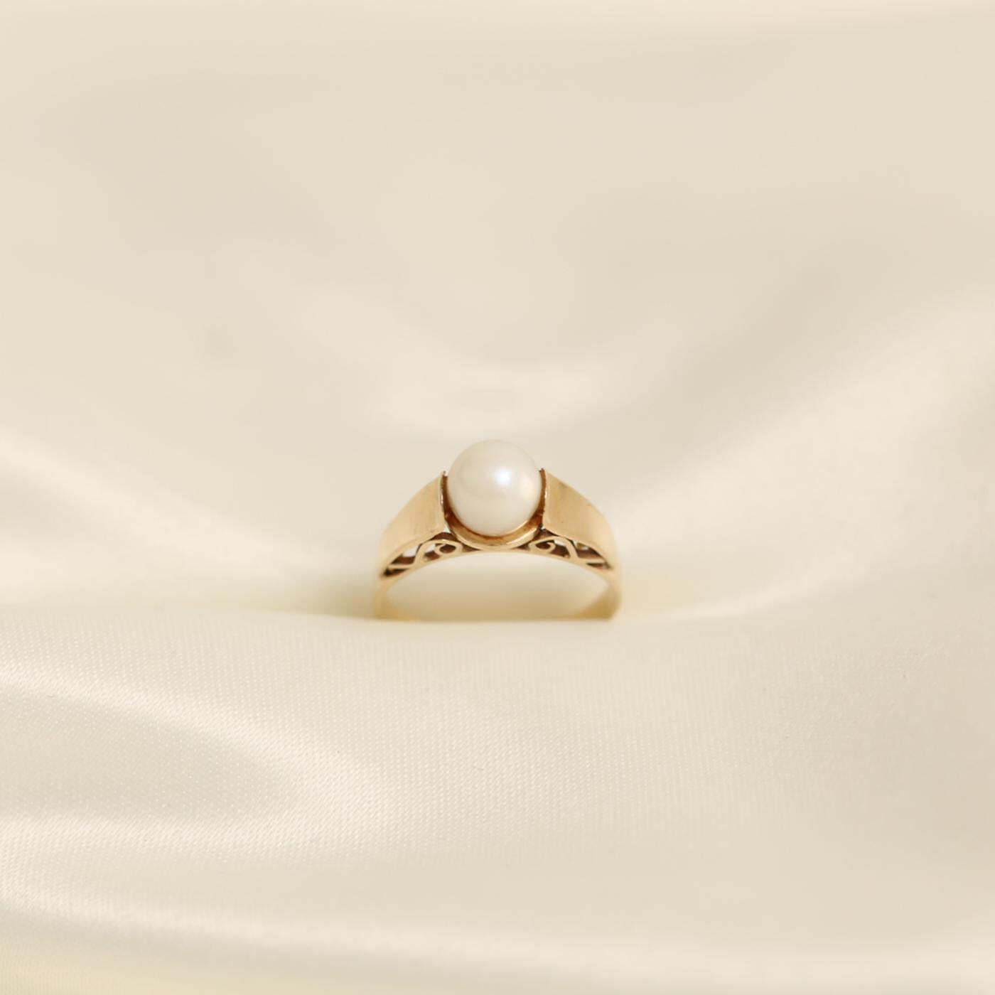 Ring in 14K Gold size 6½ | Solid Gold | Fine Jewelry | Danish Jewelry