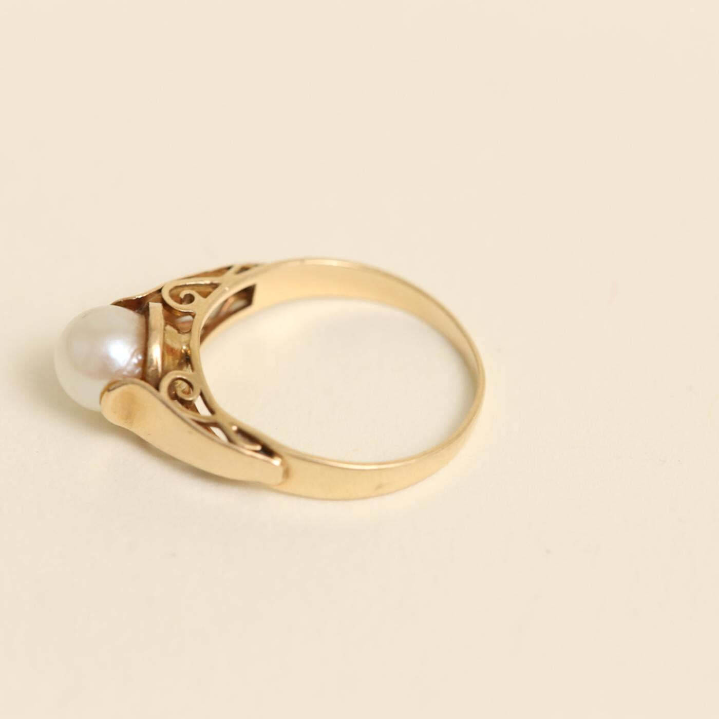 Ring in 14K Gold size 6½ | Solid Gold | Fine Jewelry | Danish Jewelry