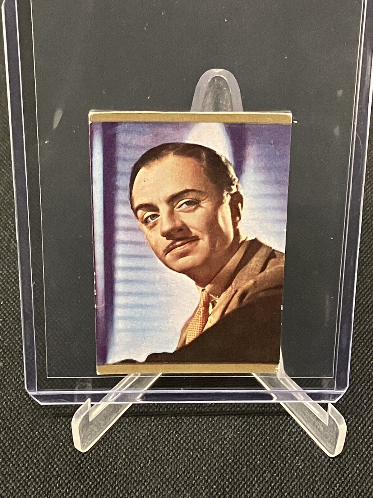 1936 HOLLYWOOD ACTOR WILLIAM POWELL VINTAGE CARD MOVIE STARS MYRNA LOY