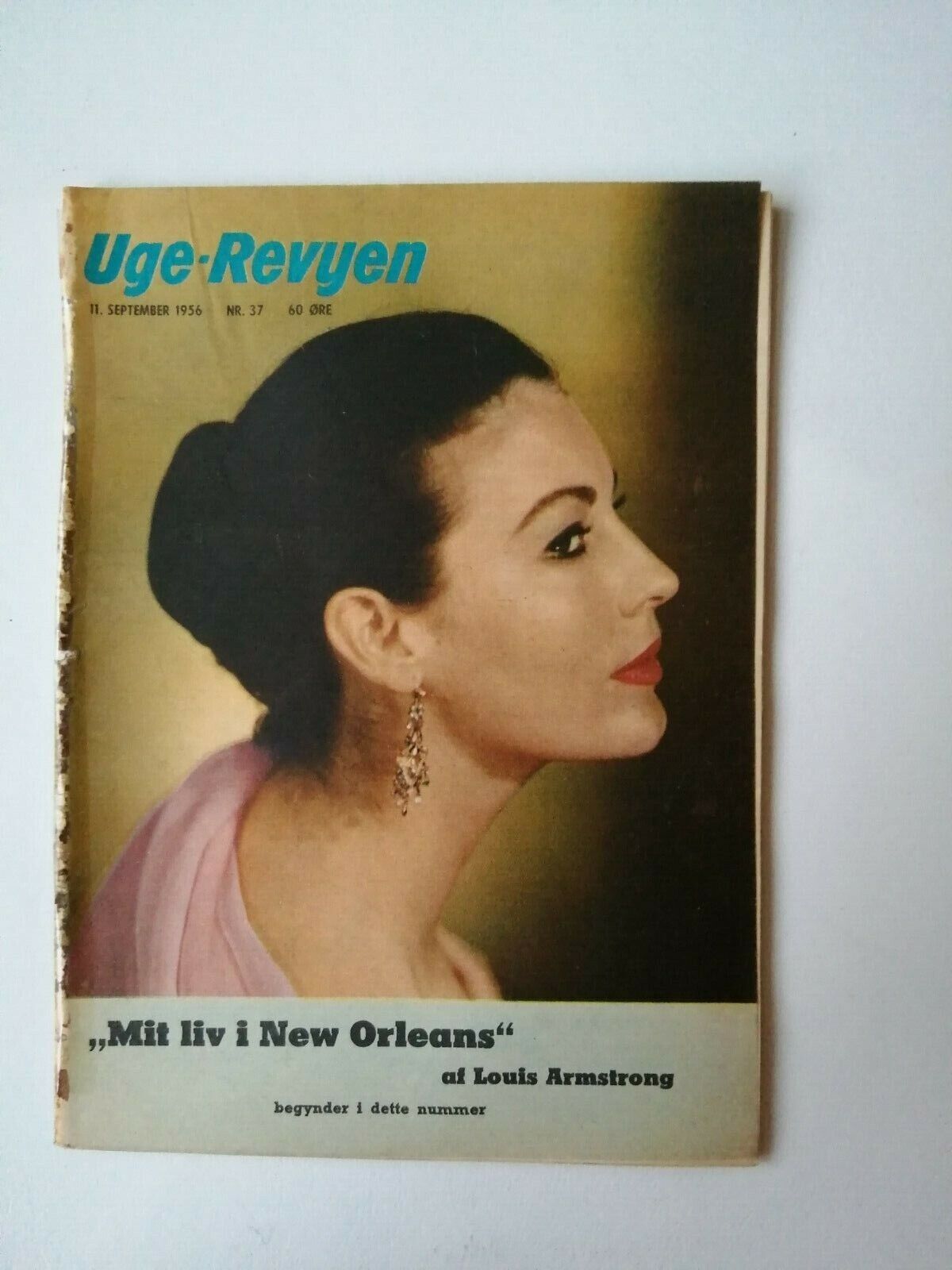 Danish magazine"Uge-Revyen" No 37 1956Ava Gardner coverMany other stars