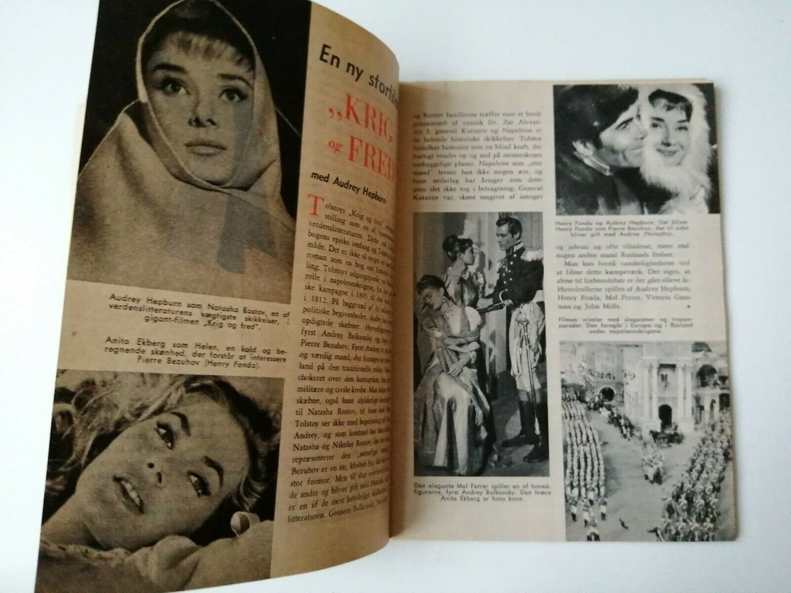 Danish magazine"Uge-Revyen" No 37 1956Ava Gardner coverMany other stars