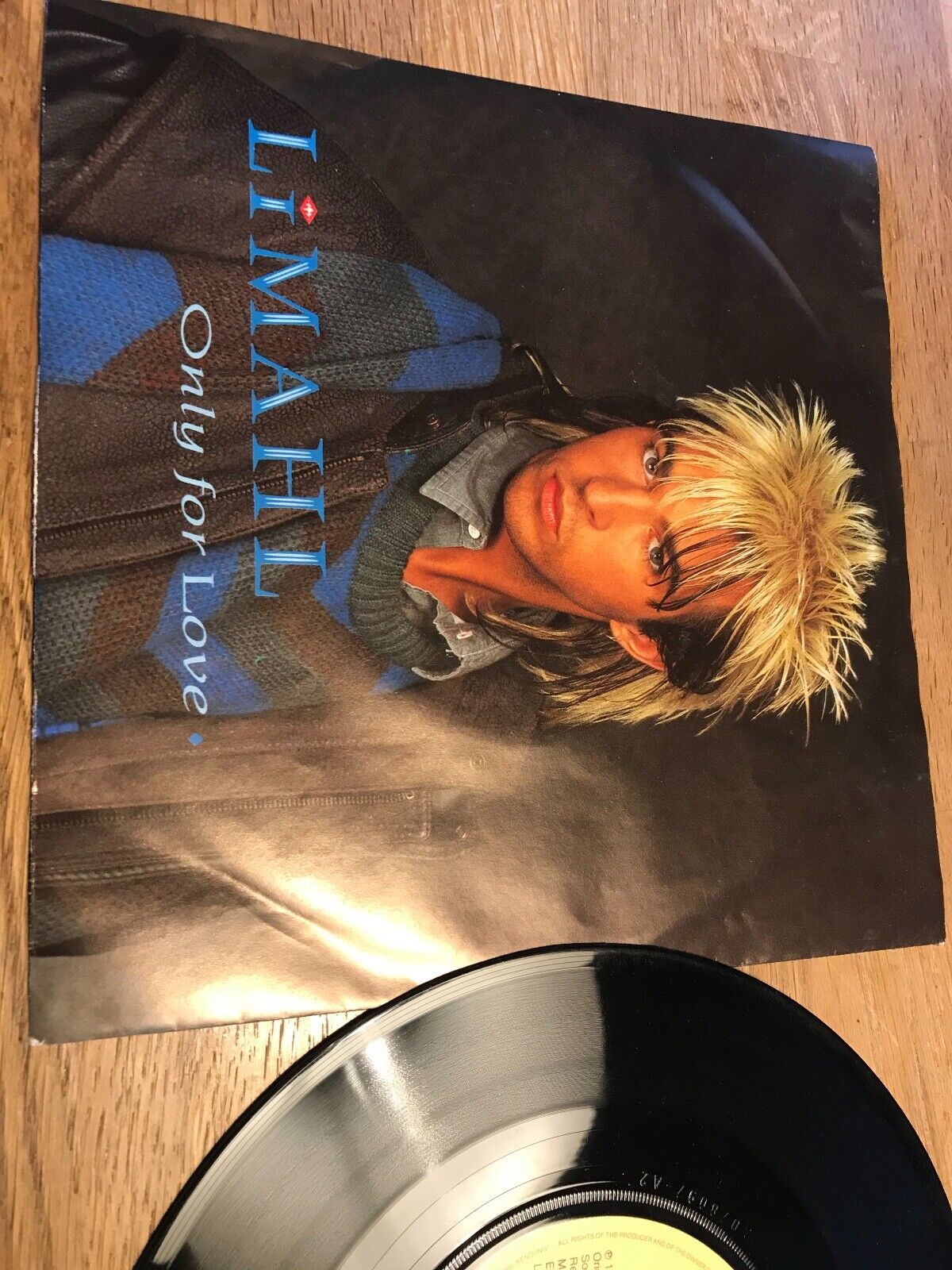 LIMAHL "ONLY FOR LOVE / OTT (OVER THE TOP)" 1983 VINYL SINGLE EMI RECORDS DUTCH*