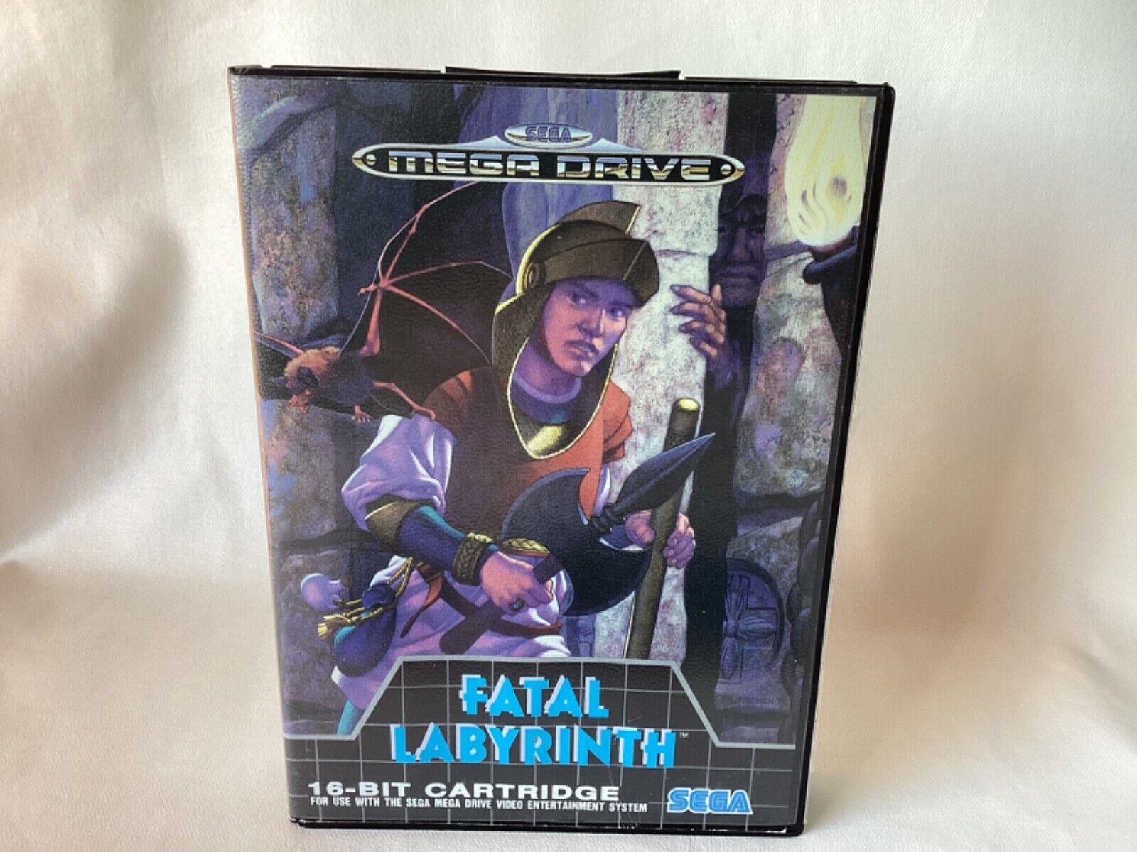 Sega Megadrive Game Fatal Labyrinth - Boxed Complete With Instructions PAL EUR