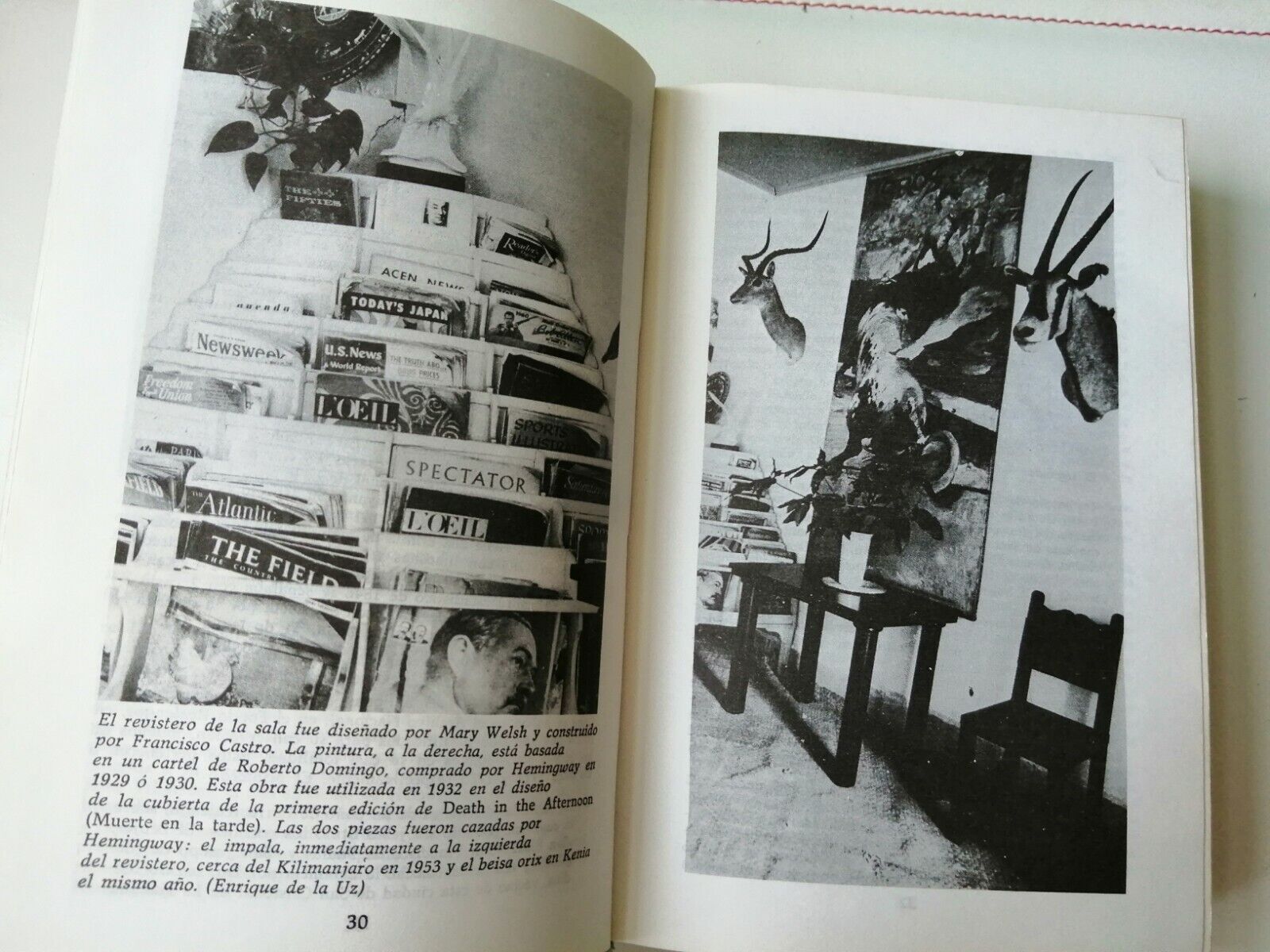 "Hemingway en Cuba" by Norberto FuentesSpanish book1986Well illustrated