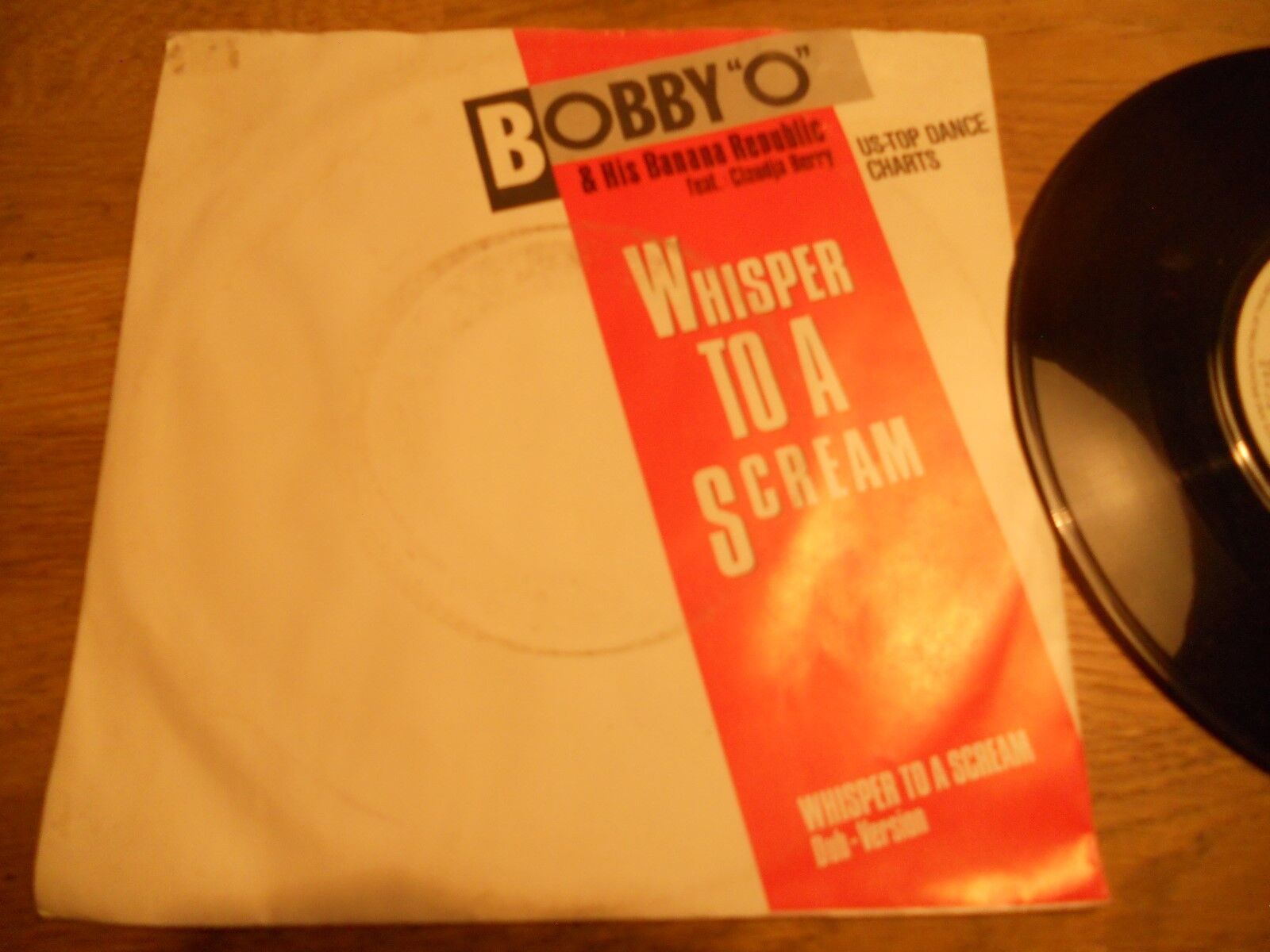 BOBBY "O"  HIS BANANA REPUBLIC  CLAUDJA BERRY "WHISPER TO A SCREAM" 1985 NCB**