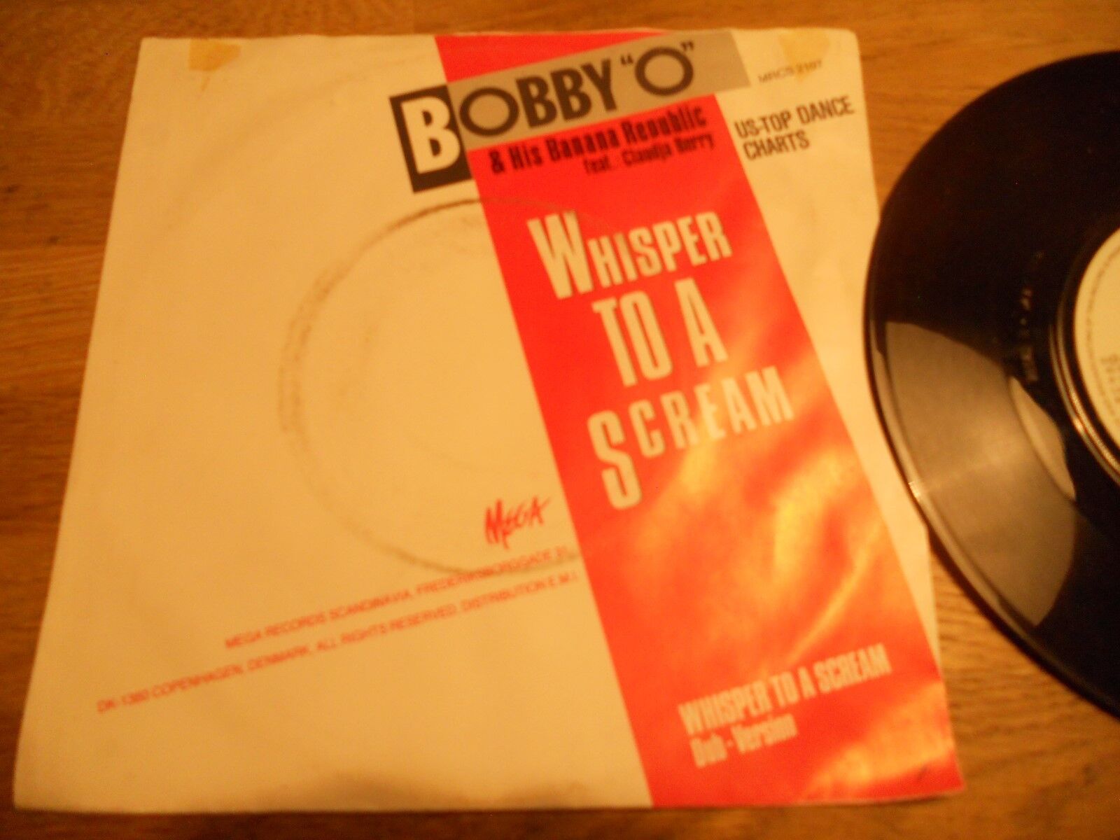 BOBBY "O"  HIS BANANA REPUBLIC  CLAUDJA BERRY "WHISPER TO A SCREAM" 1985 NCB**