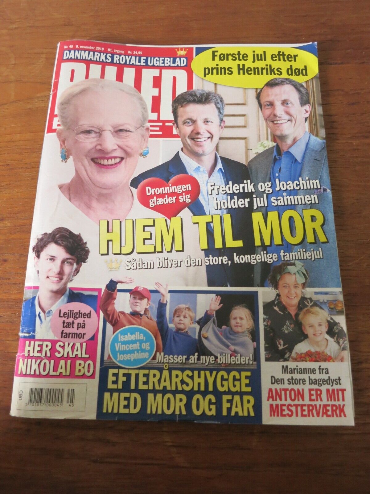 Mag ROYAL Queen MARGRETHE Frederik PRINCESS MARY Nikolai BENEDIKTE Meghan Q86