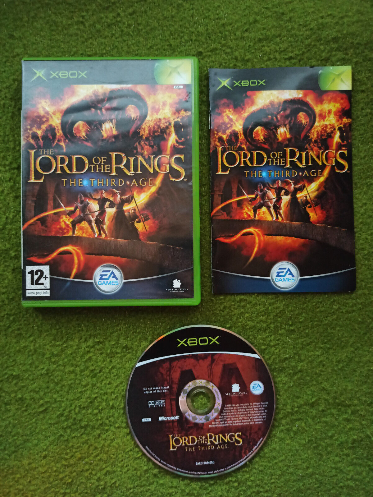 *Microsoft Xbox* The Lord of The Rings: The Third Age CIB - PAL