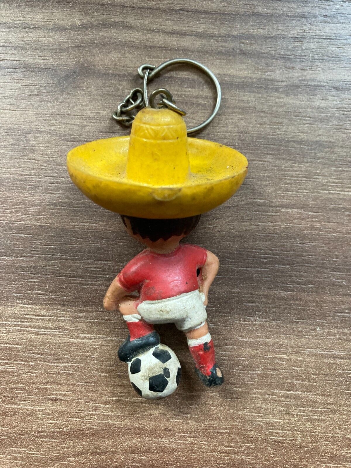 1986 Mexico Football FIFA World Cup - Original Vintage Key Ring Chain