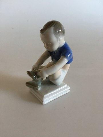 Rorstrand Art Nouveau Figurine Boy