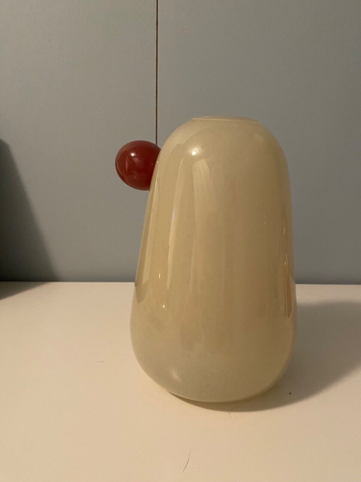 Oyoy Inka Danish design glass vase 8 inches