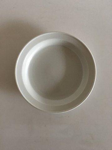 Royal Copenhagen White Domino Deep Plate