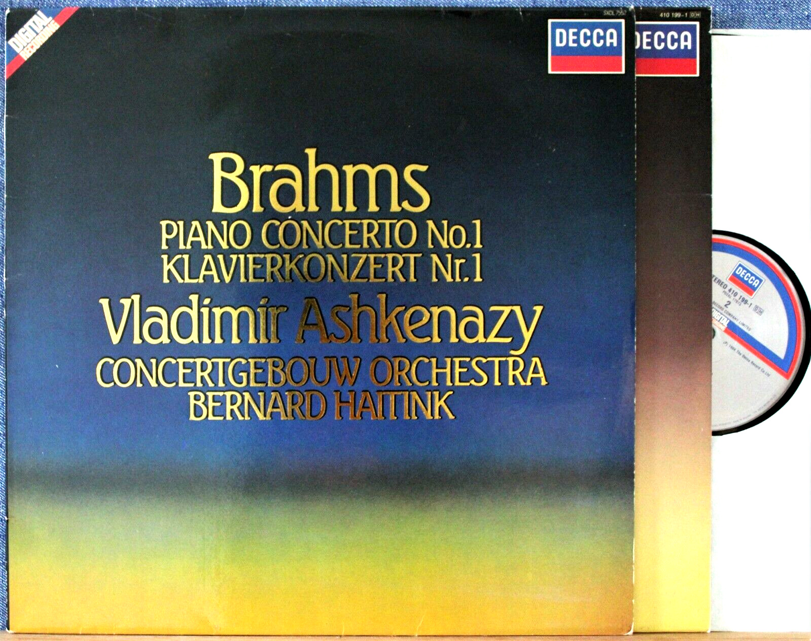 Ashkenazy; Haitink Brahms (Piano concertos 1+2) Decca  SXDL 7552 + 410 199 dig