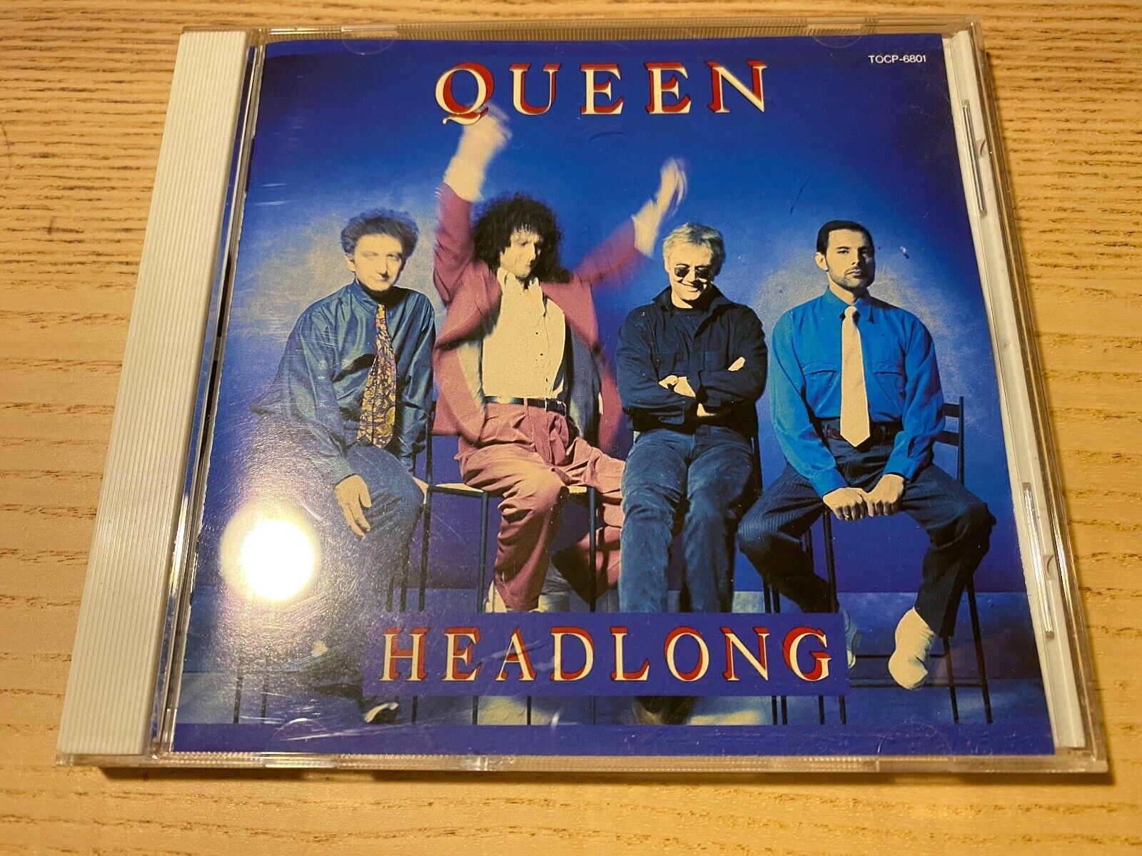 QUEEN "HEADLONG" 3 TRACK 1991 JAPANESE PRESS CD SINGLE TOPC-6801 JASRAC OOP SEE