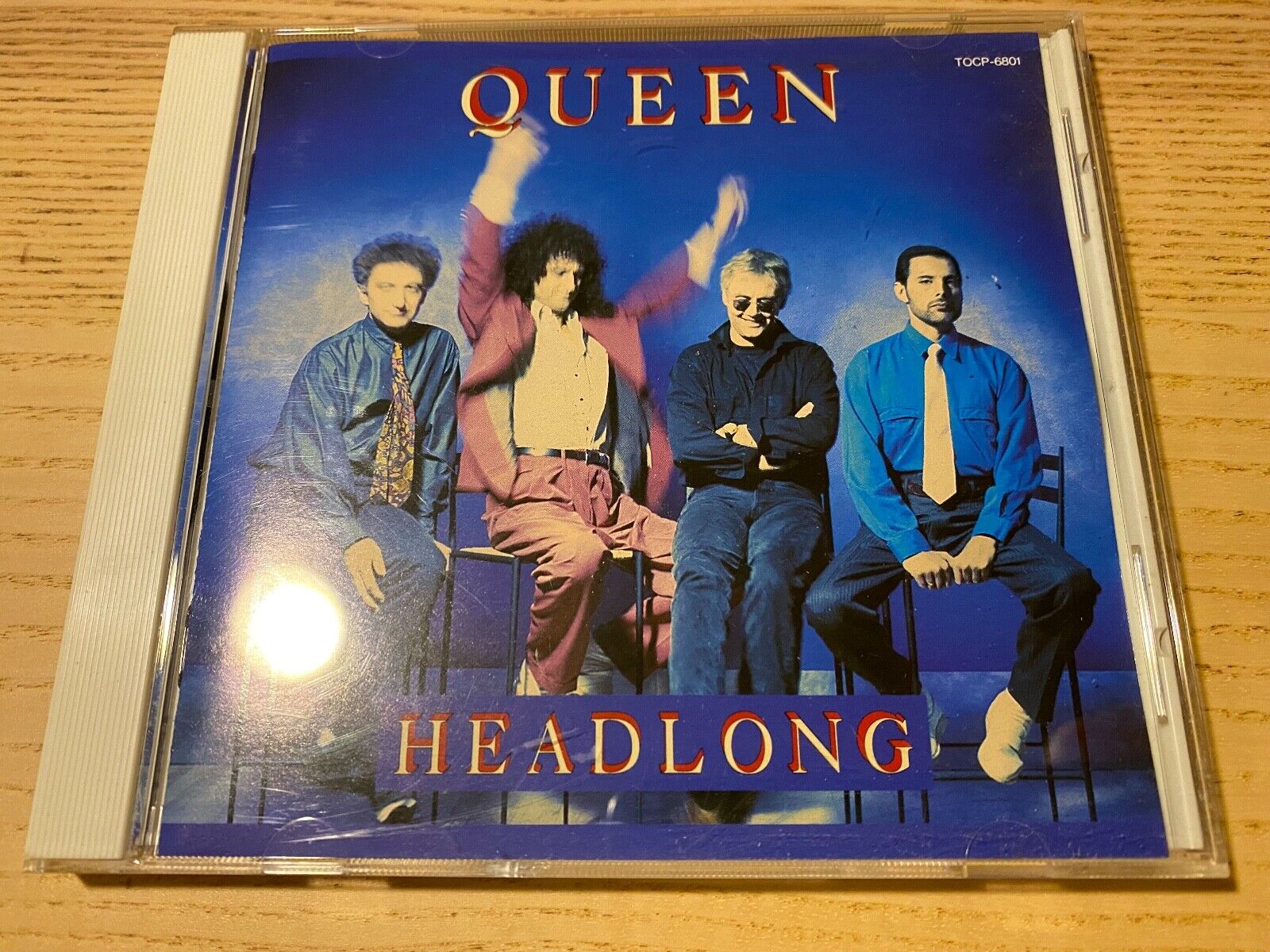 QUEEN "HEADLONG" 3 TRACK 1991 JAPANESE PRESS CD SINGLE TOPC-6801 JASRAC OOP SEE