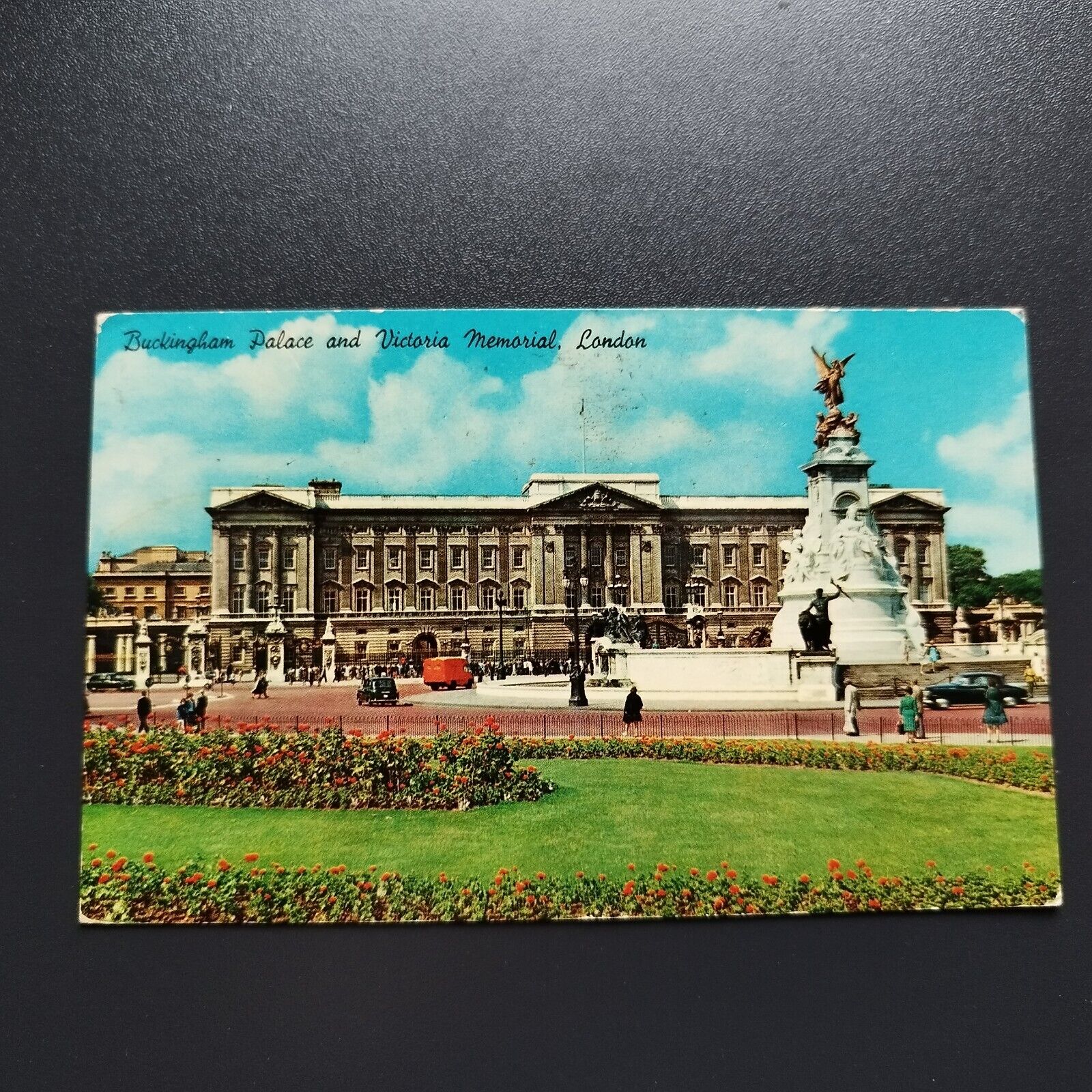 England London Buckingham Palace and Victoria Memorial 1972