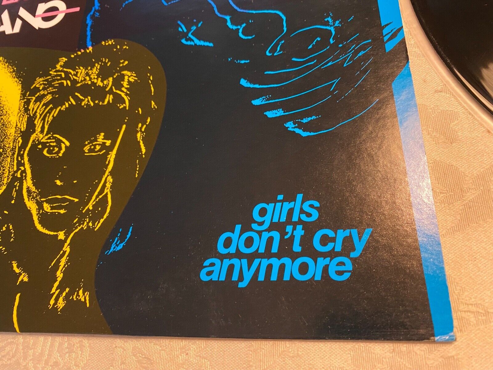 MECCANO "GIRLS DON´T CRY ANYMORE" 1987 12" VINYL MAXI SEVEN SEAS JAPAN JASRAC 12