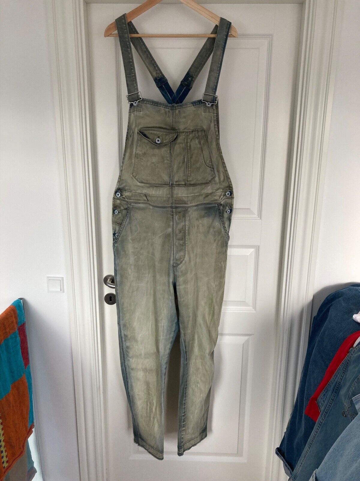 Extremely Rare Diesel Dungarees in XXL