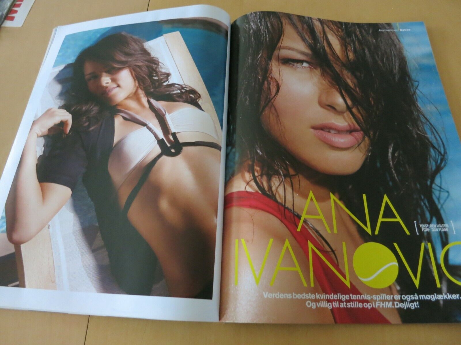 Danish FHM Magazine 2008 ANA IVANOVIC Great Pictures #92