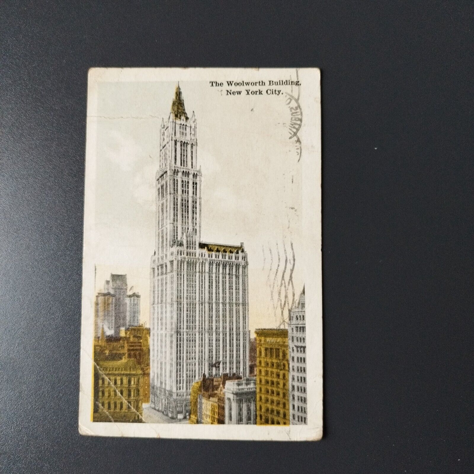 New York City The Woolworth Building Posted in 1930