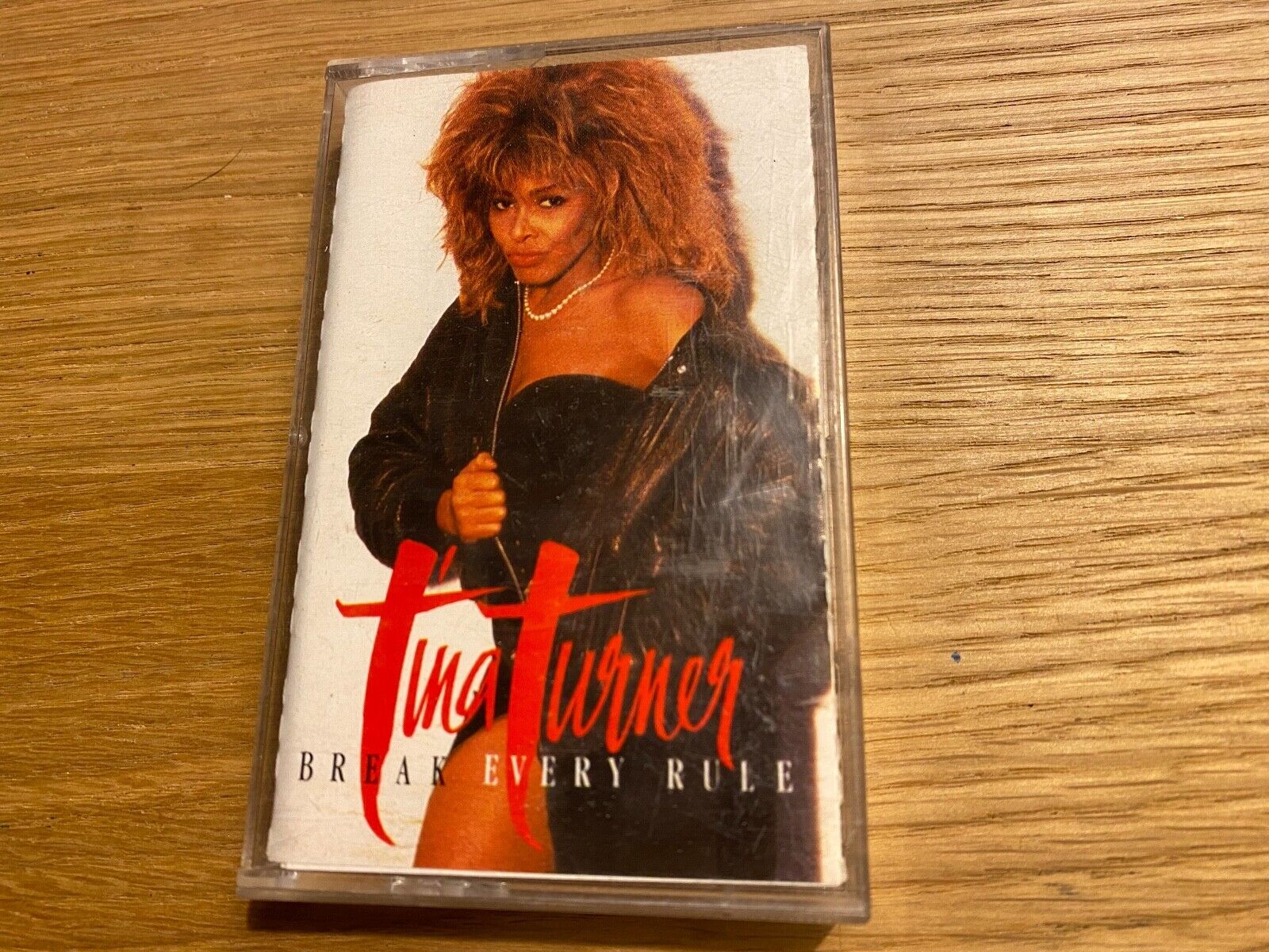 TINA TURNER "BREAK EVERY RULE" 1986 CAPTOL AUDIO MUSIC CASSETTE TAPE NETHERLANDS