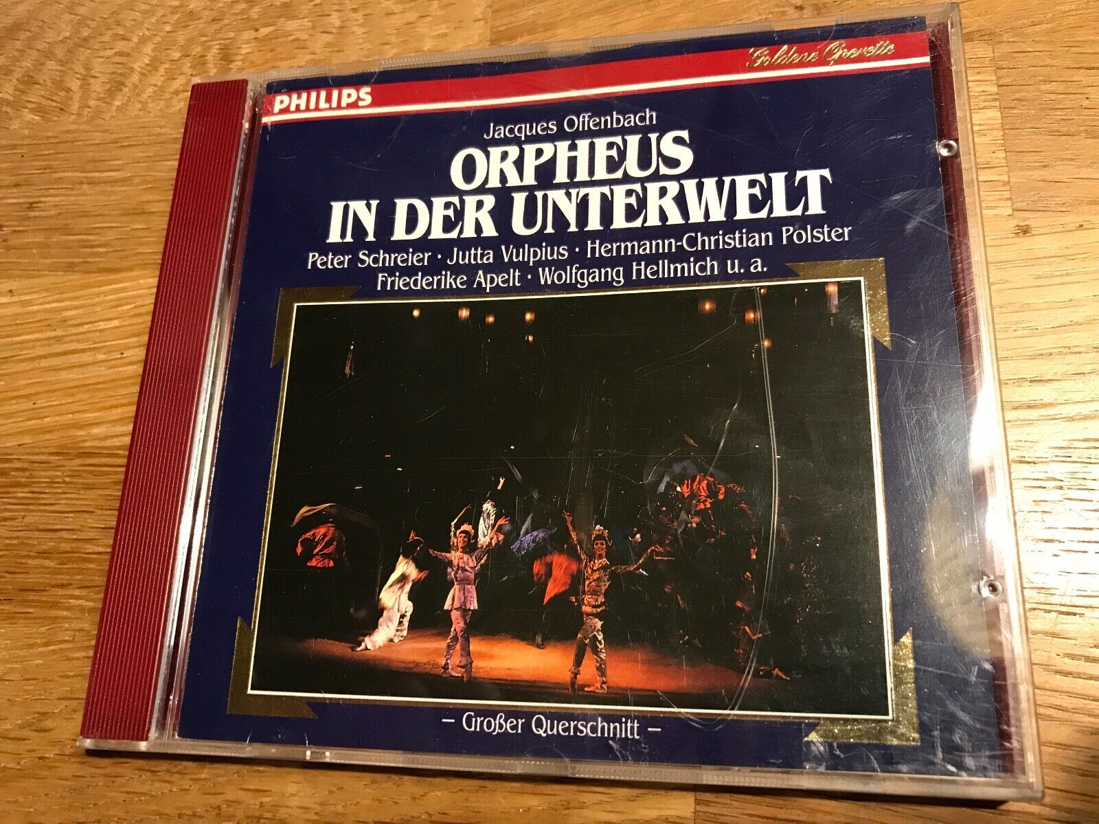 JACQUES OFFENBACH "ORPHEUS IN DER UNTERWELT" 1970 AAD PHILIPS CD ALBUM MINT NEW*