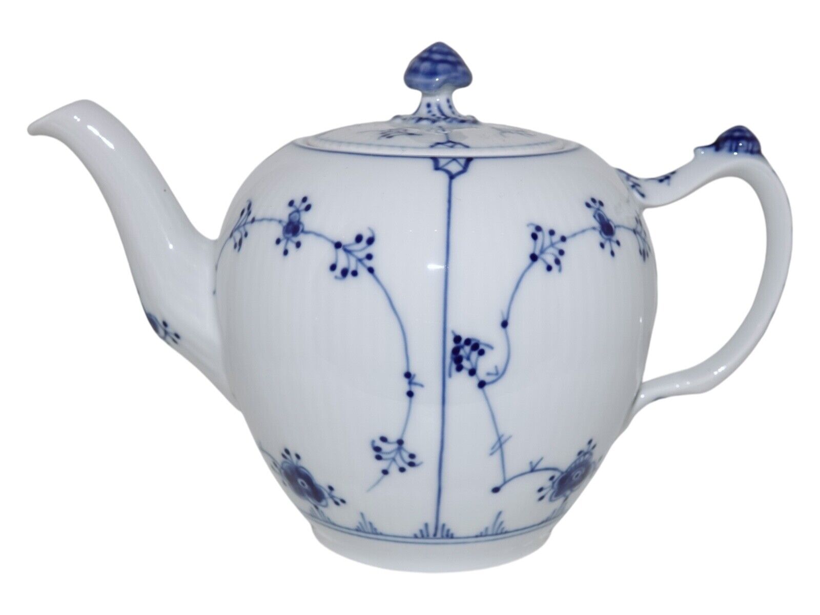 Royal Copenhagen Blue Fluted Plain small teapot