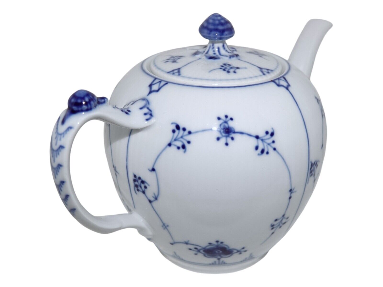 Royal Copenhagen Blue Fluted Plain small teapot