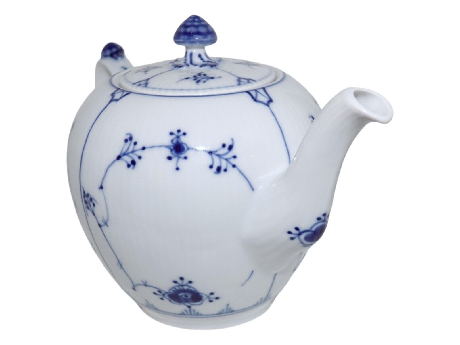 Royal Copenhagen Blue Fluted Plain small teapot