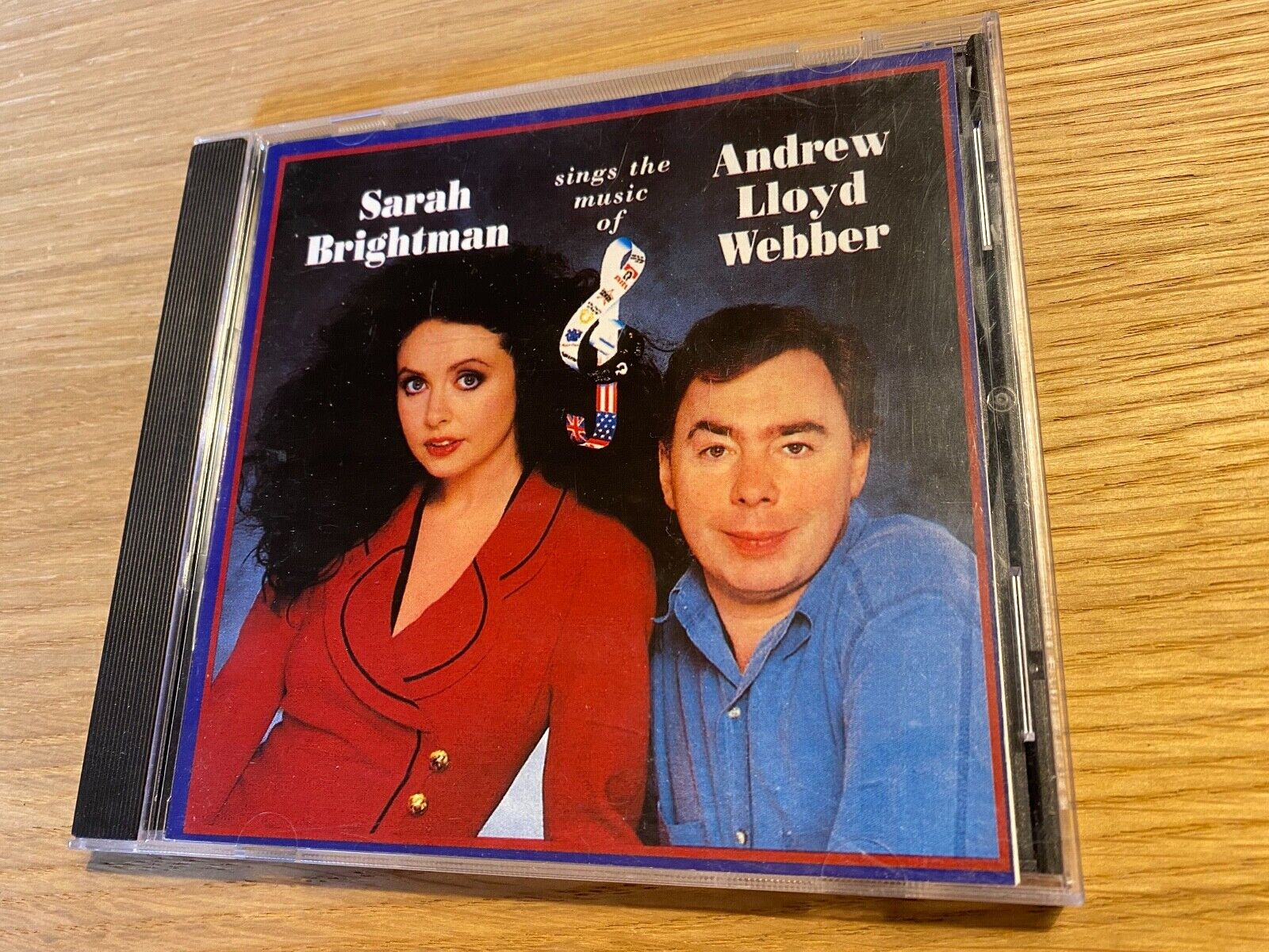 SARAH BRIGHTMAN SINGS ANDREW LLOYD WEBBER POLYDOR REALLY USEFUL RECORDS 1992 CD*