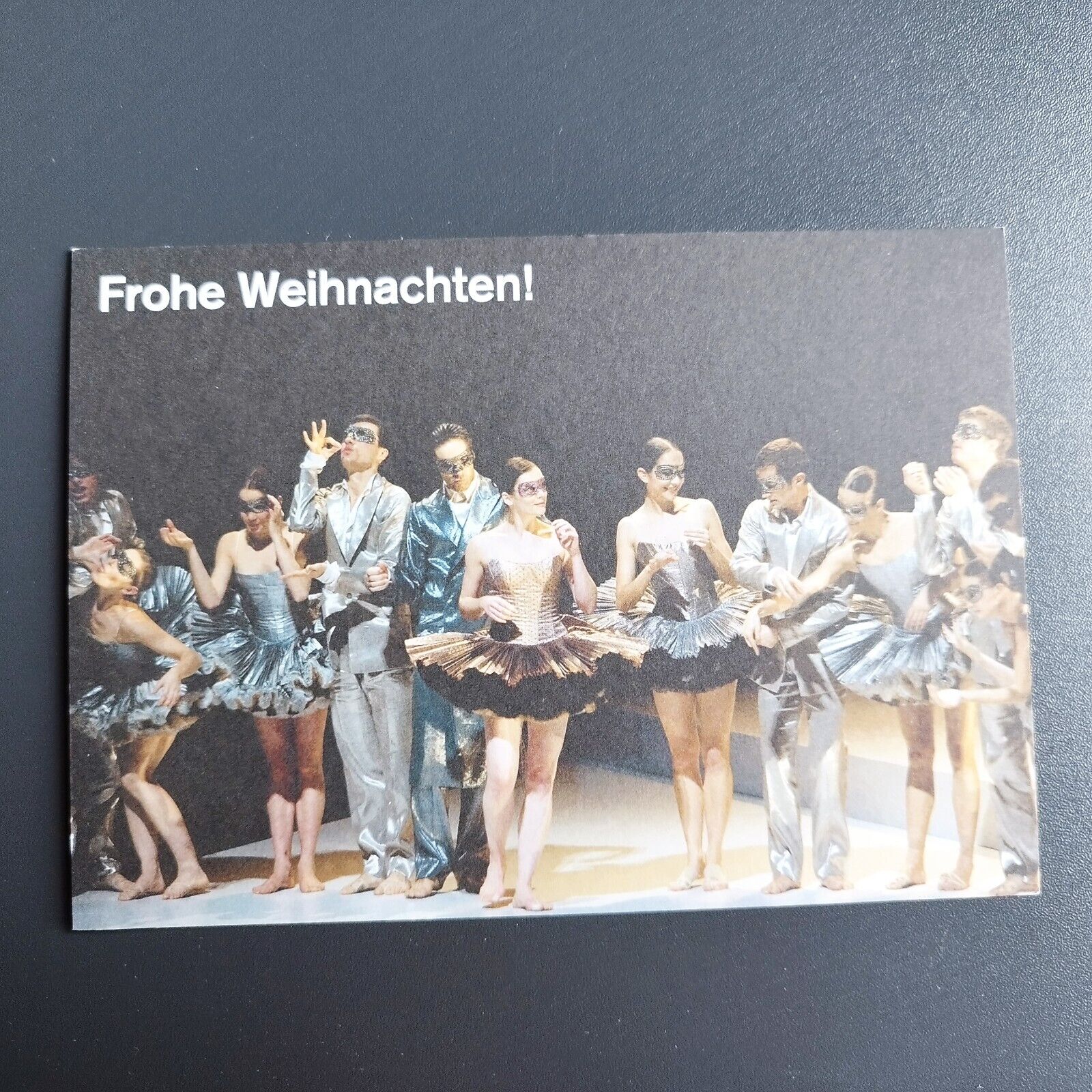 German advertising card Sasha Waltz an Guests in Berlin  Ballet - Unposted