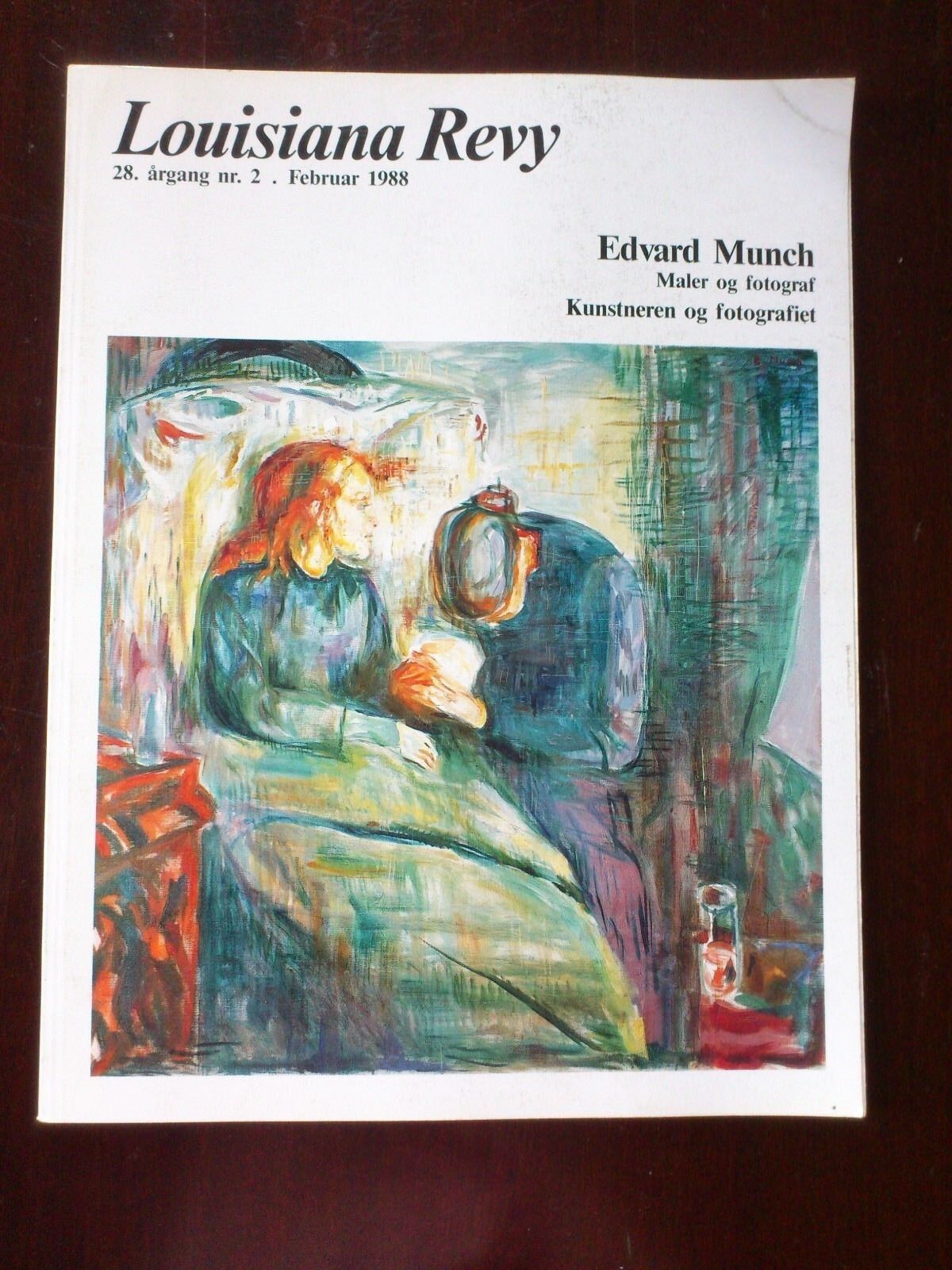 Danish art magazine"Louisiana Revy" 1988Edvard Munch59 pages of his work