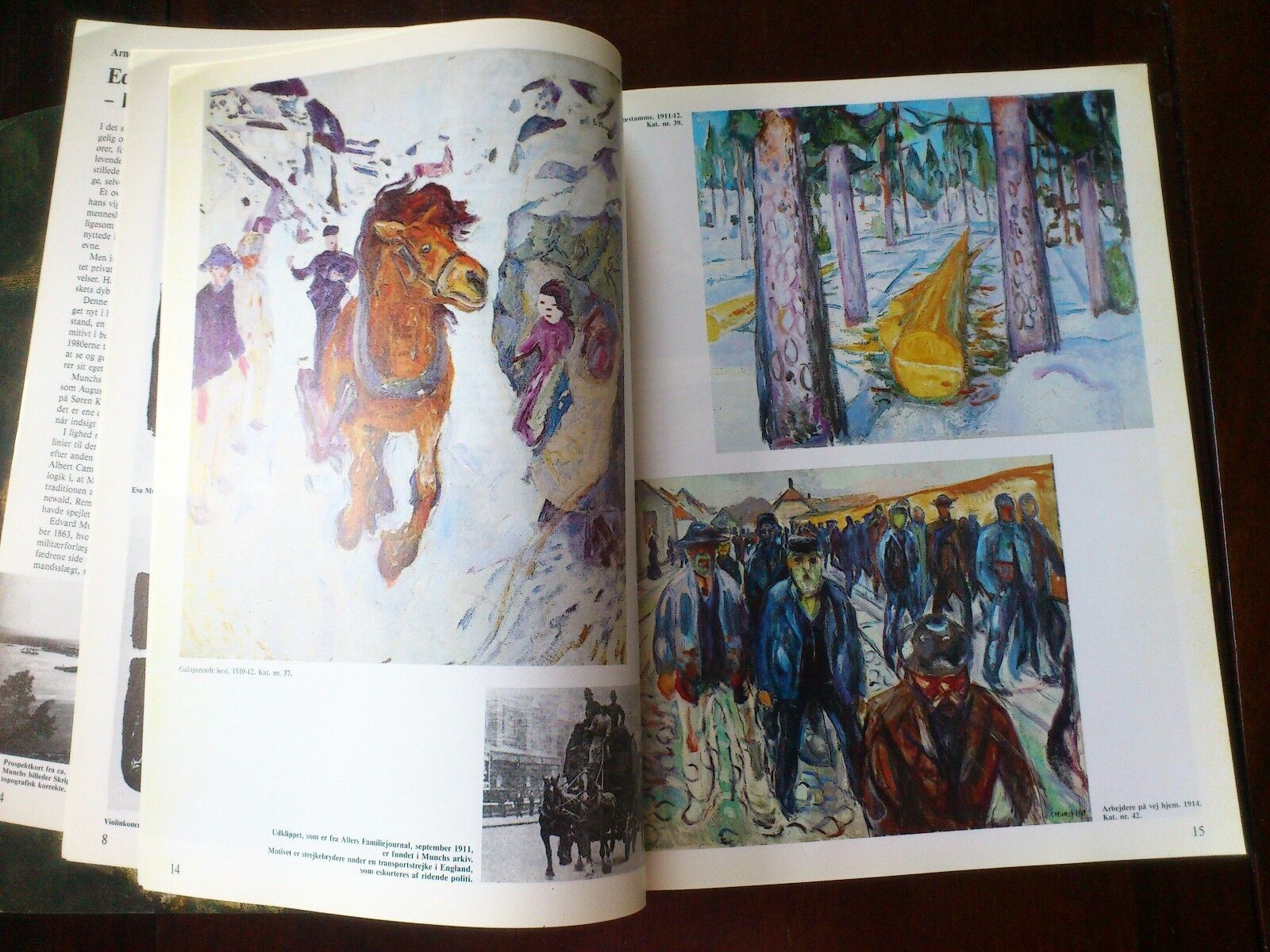 Danish art magazine"Louisiana Revy" 1988Edvard Munch59 pages of his work