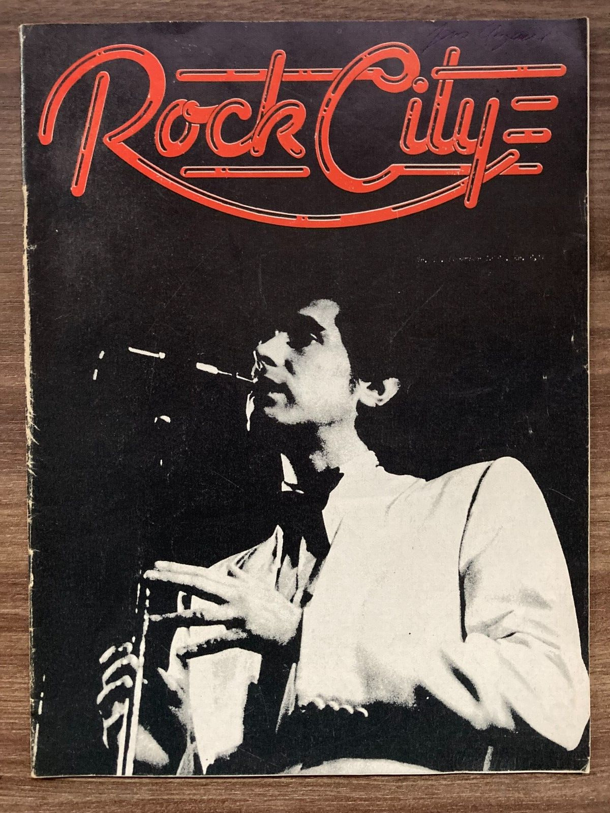 Brian Ferry + Chuck Barry + Frank Zappa 1976 "Rock City" Danish Magazine