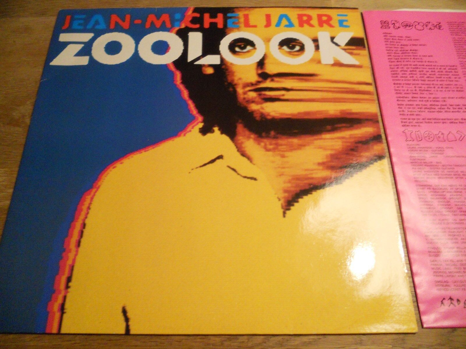 JEAN-MICHEL JARRE ZOOLOOK 1984 ALBUM WEST GERMAN LP OUT OF PRINT PRESSING SCARCE